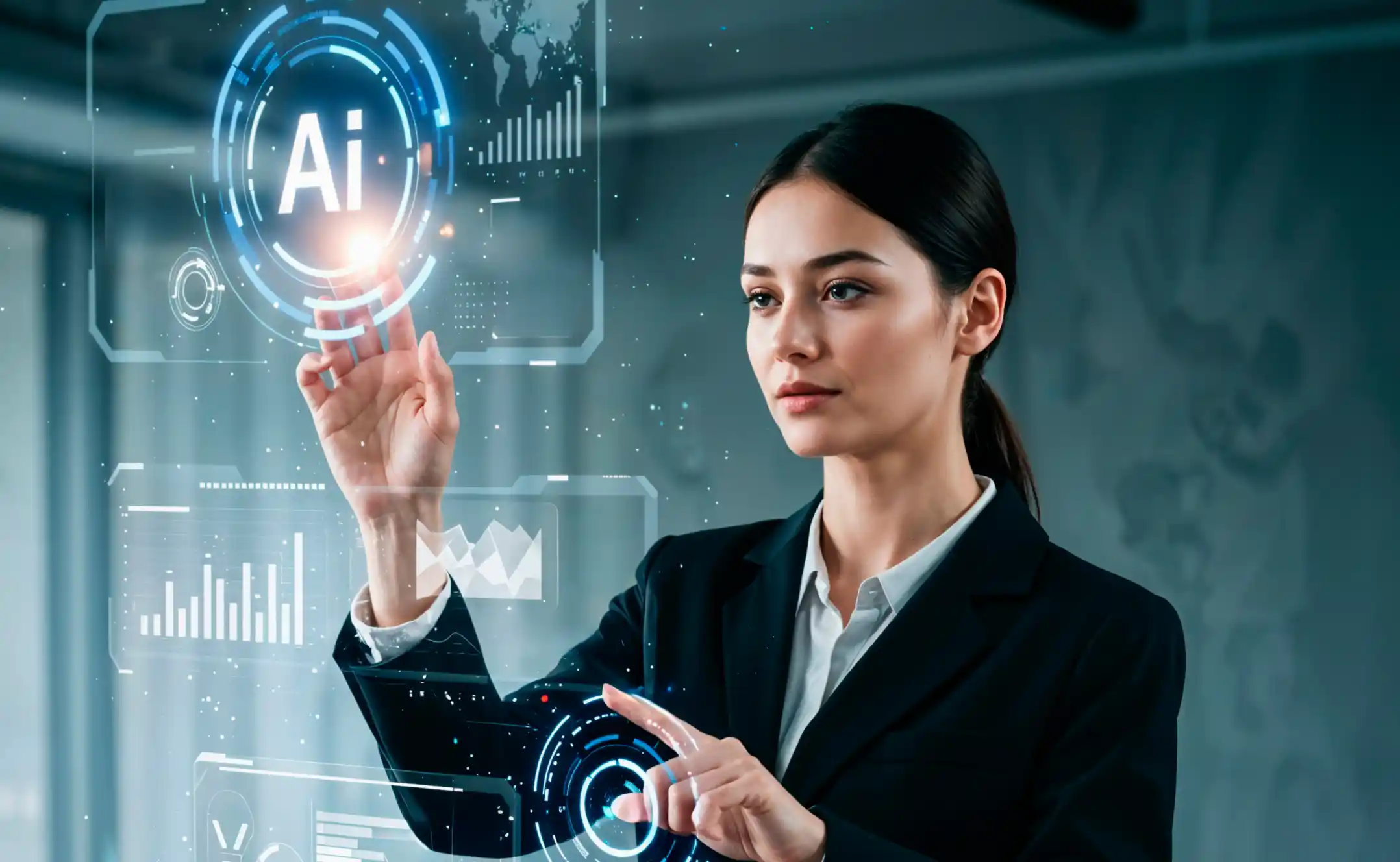 Woman leader driving AI innovation